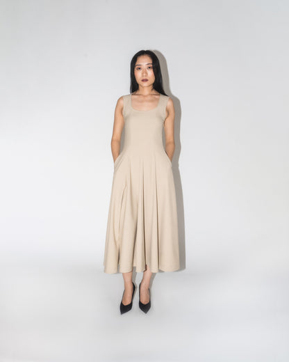 Scooped Panel Dress