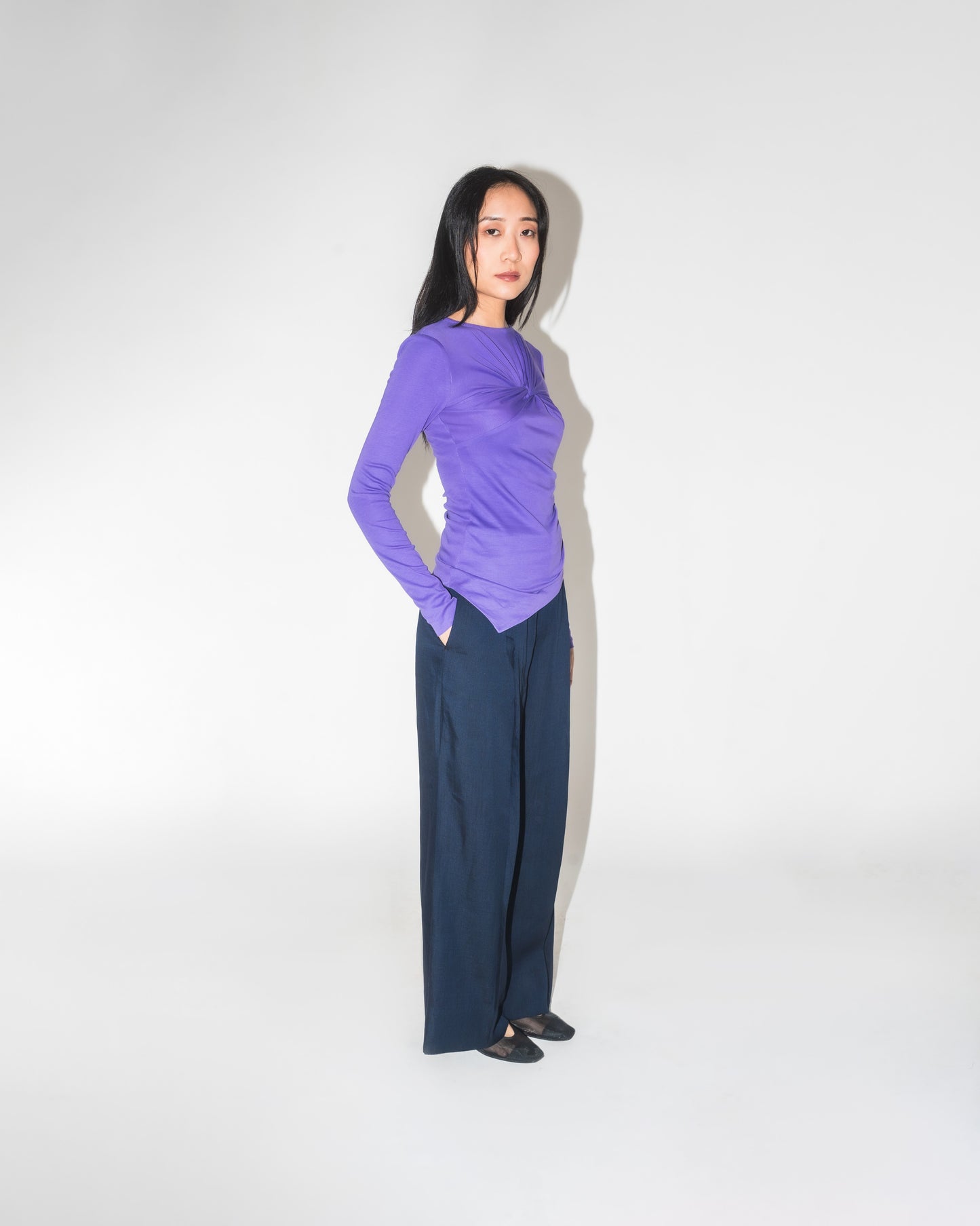 Iris Draped Top