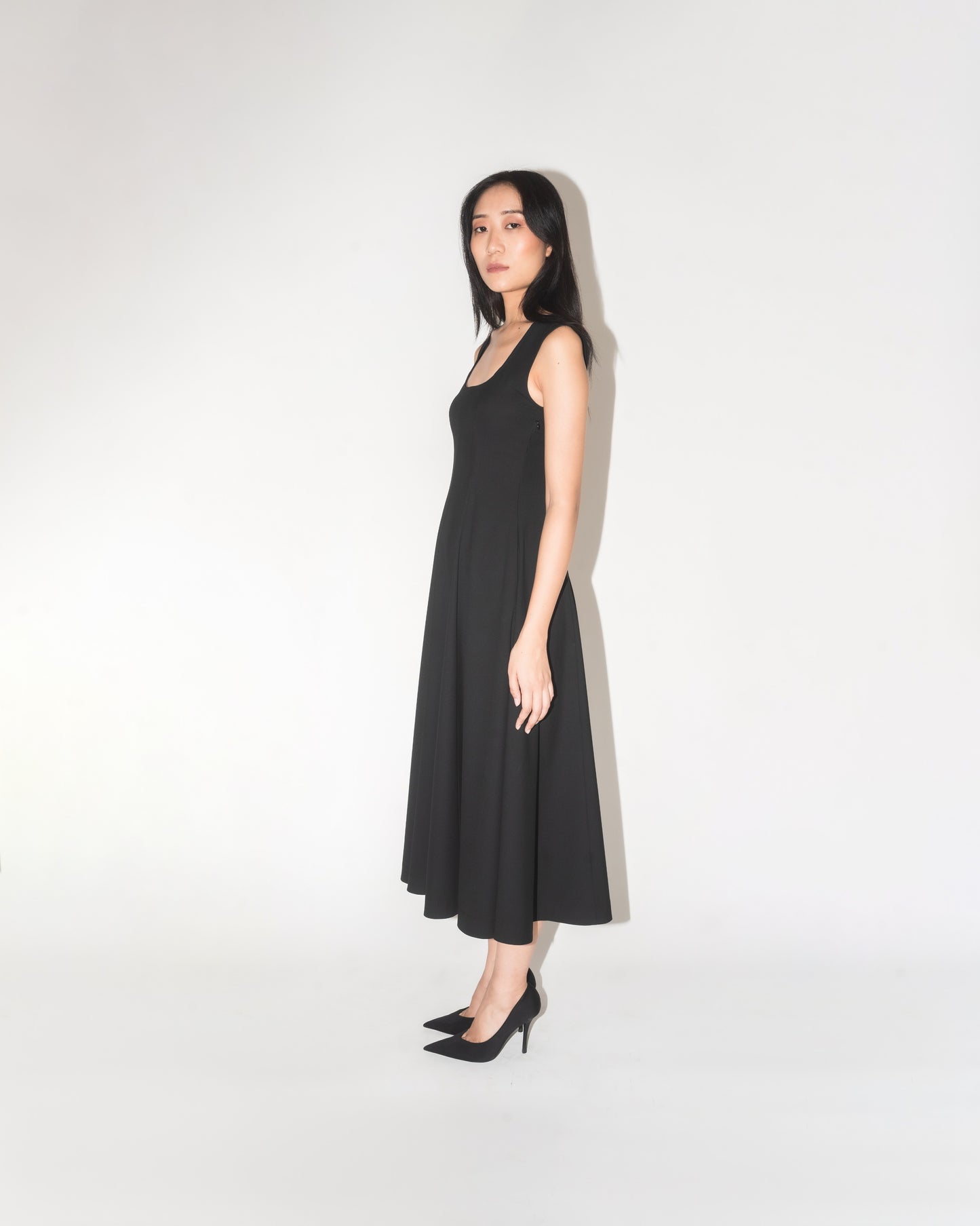 Scooped Panel Dress