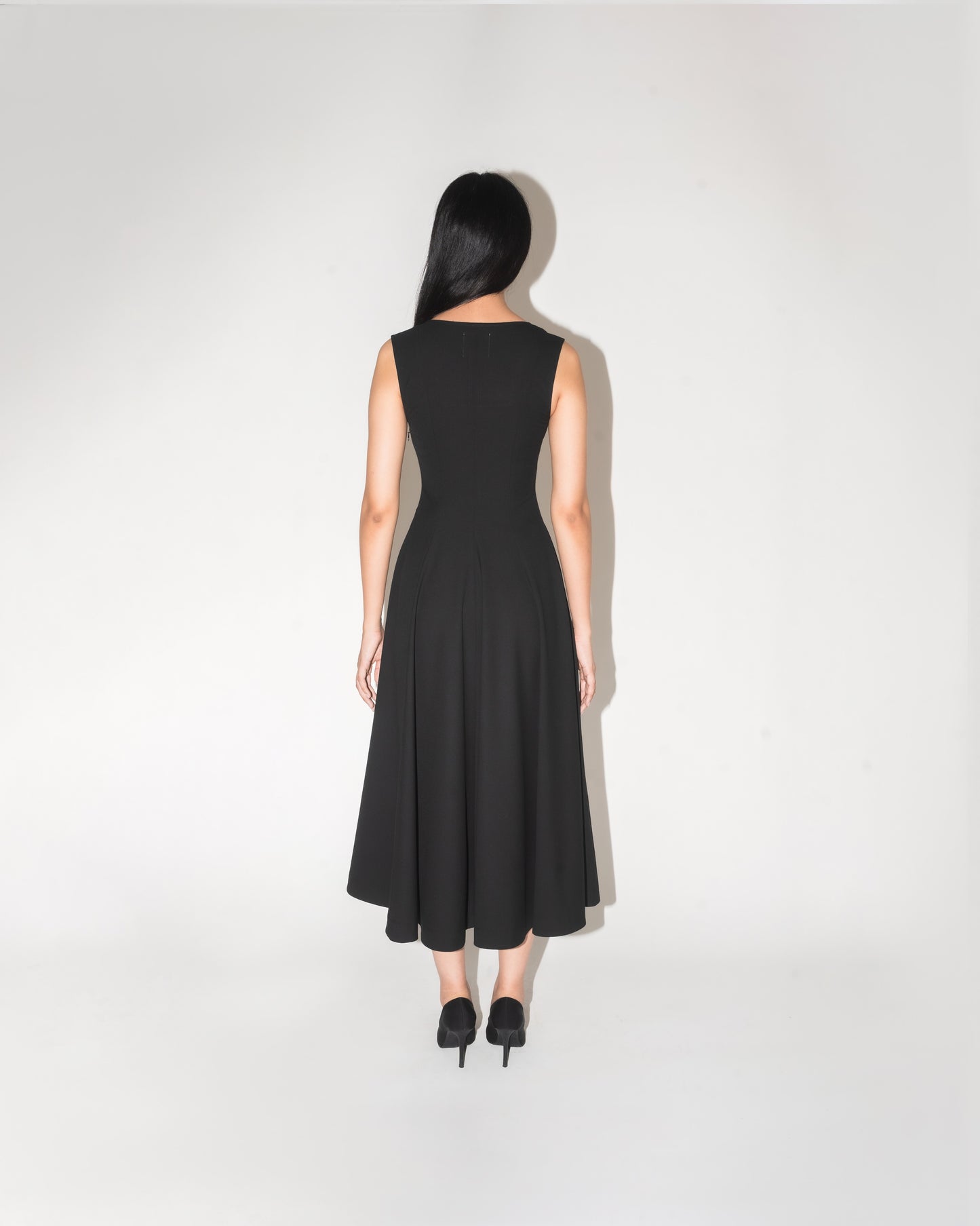 Scooped Panel Dress