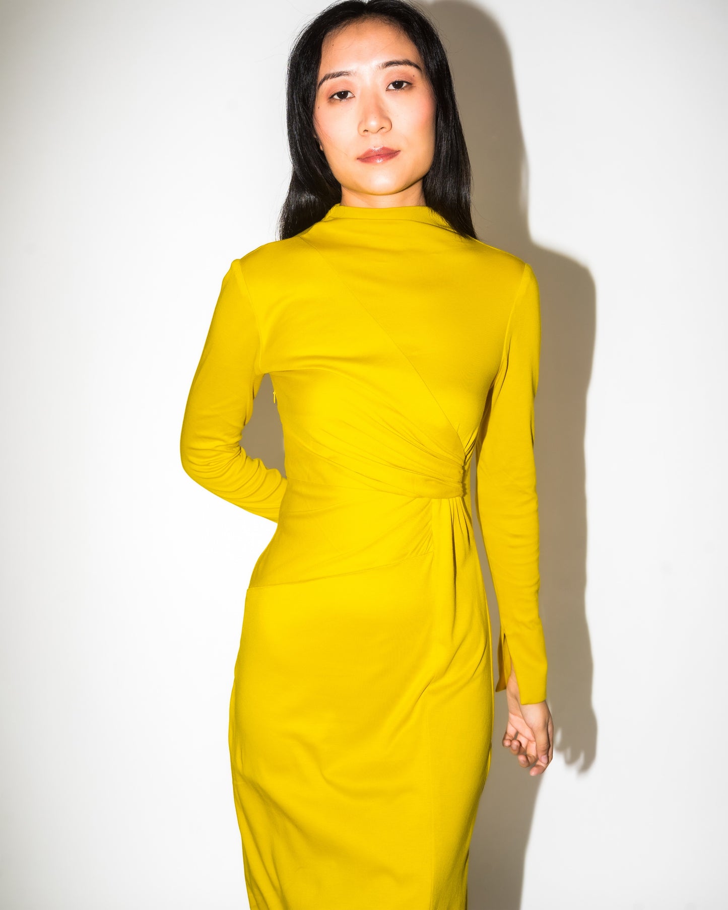 Luminous Draped Dress