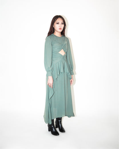 Iyana draped dress