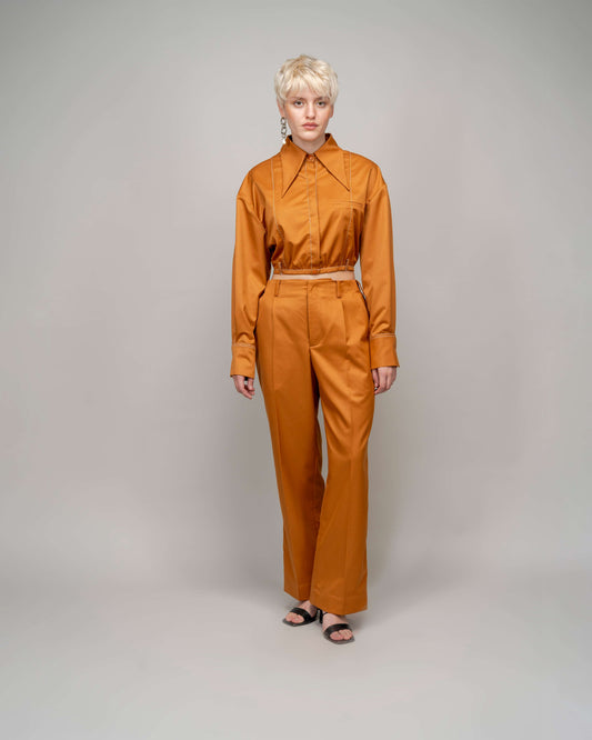 Suit Pant In Amber