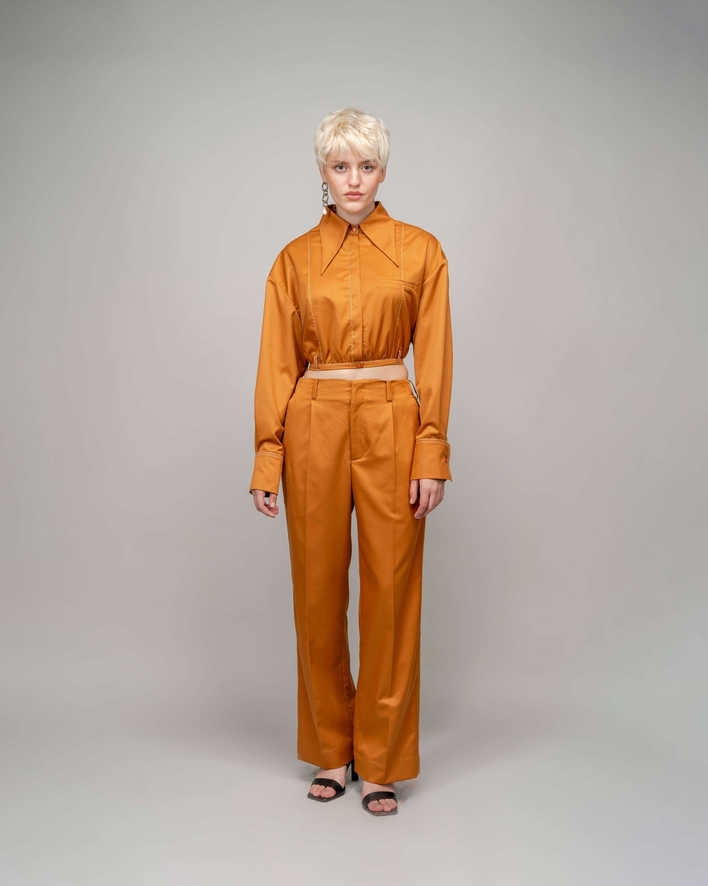 Suit Pant In Amber