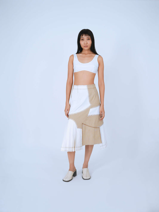 Bamboo Repurposed Skirt